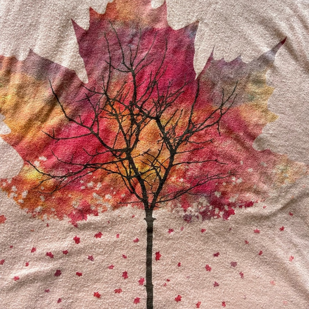 Womens fall t shirt size medium